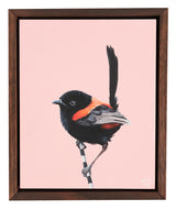 Original Artwork - 'The Wren & His Jazzy, Red Waistcoat
