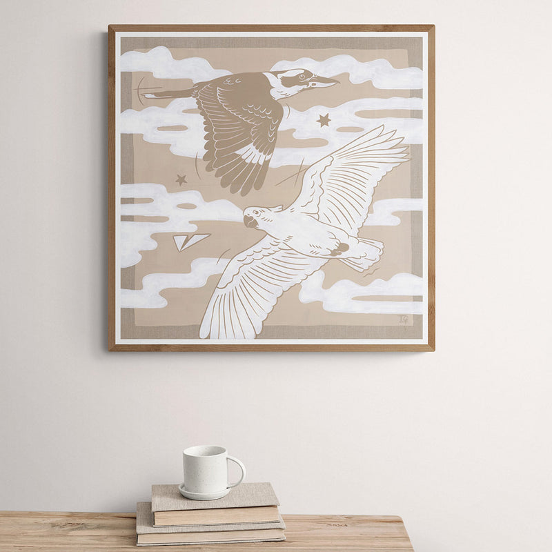 Is It A Plane - Premium Fine art print - in situ